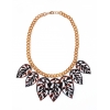 Collar siete hojas